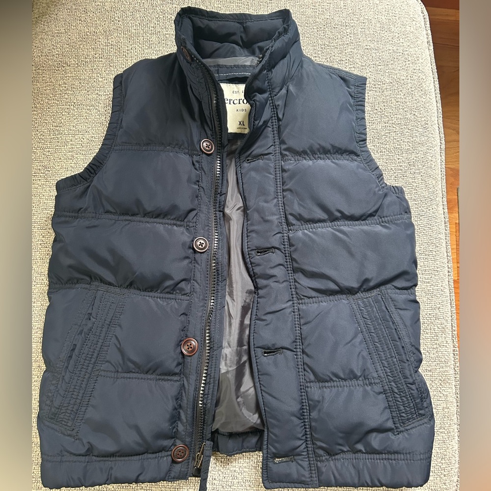 Abercrombie & Fitch Kids Navy Vest